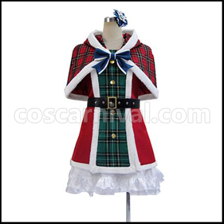Love Live! SR Christmas Edition Awakening After Umi Sonoda Cosplay Costume coscarnival - Front View