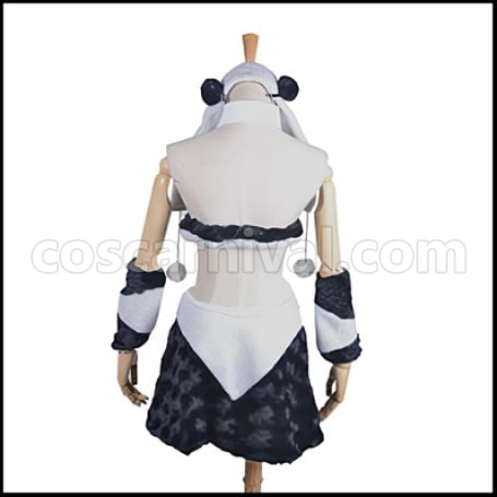 Love Live! SR Animal Edition Awakening After Nico Yazawa Cosplay Costume coscarnival - Back View