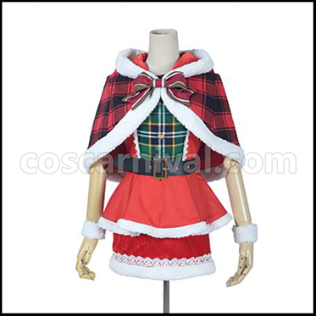 Love Live! SR Christmas Edition Awakening After Maki Nishikino Cosplay Costume coscarnival - Collar Design