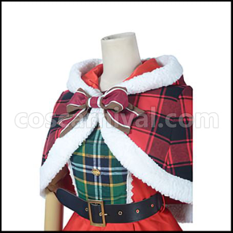 Love Live! SR Christmas Edition Awakening After Maki Nishikino Cosplay Costume coscarnival - Material Texture