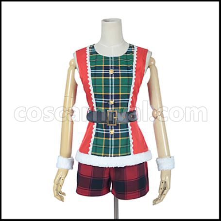 Love Live! SR Christmas Edition Awakening After Rin Hoshizora Cosplay Costume coscarnival - Hem Detail