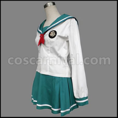 The Idolmaster Tamato High School Uniform Cosplay Costume Coscarnival - Back View