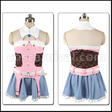 THE IDOLMASTER Yukiho Hagiwara Cosplay Costume coscarnival - Front View