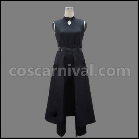 Sword Art Online SAO Kirito Phantom Bullet Battle Outfit Cosplay Costume coscarnival - Back View