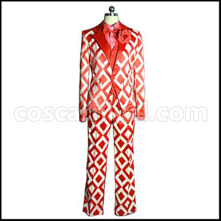 Tokyo Ghoul Shuu Tsukiyama / Gourmet / MM Clothes Cosplay Costume Coscarnival - Front View