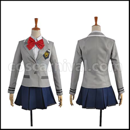 Tokyo Ghoul Seishu High School Touka Kirishima / Touka / Rabbit Uniform Cosplay Costume Coscarnival - Front View