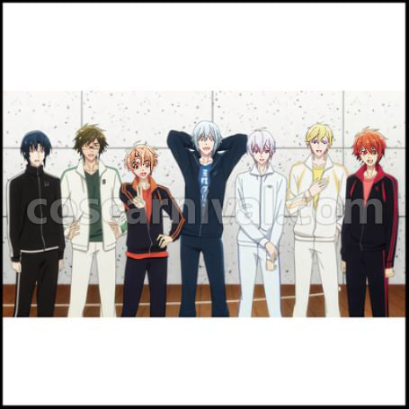 IDOLiSH 7 Anime Riku Nanase Cosplay Costume coscarnival - Front View