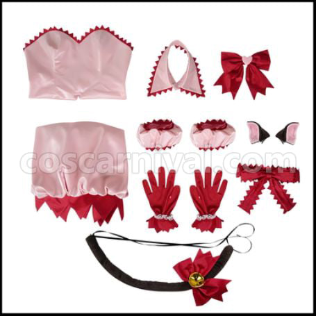 Tokyo Mew Mew Momomiya Ichigo Cosplay Costume coscarnival - Color and Pattern
