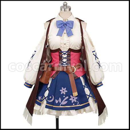 Uma Musume Pretty Derby Machikane Tanhoiza Cosplay Costume coscarnival - Front View
