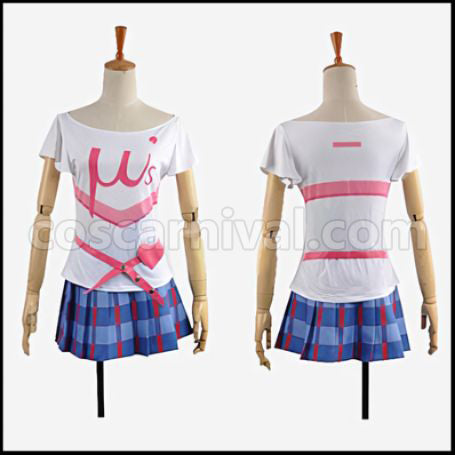 Love Live! Season 2 Episode 13 Insert Song Happy maker Honoka Kosaka Cosplay Costume coscarnival - Front View