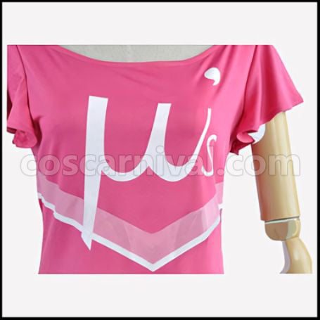 Love Live! Season 2 Episode 13 Insert Song Happy maker Maki Nishikino Cheerleader Cosplay Costume coscarnival - Back View