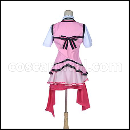 Love Live! 2nd Season Episodes 12/13 Insert Songs KiRa-KiRa Sensation!/Happy maker! Honoka Kosaka Cosplay Costume coscarnival - Back View