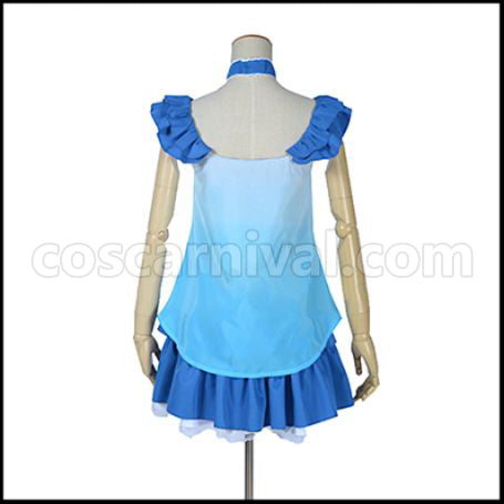 Love Live! Season 2 Episode 3 Insert Song Yume no Tobira ¦Ìs Rin Hoshizora Cosplay Costume coscarnival - Back View