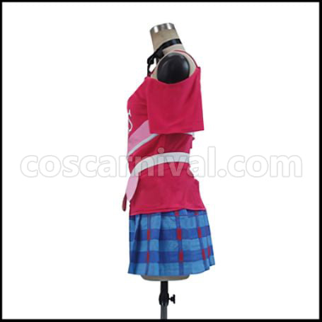 Love Live! Season 2 Insert Song Episode 13 Insert Song Happy maker Maki Nishikino Cheerleader Cosplay Costume coscarnival - Back View