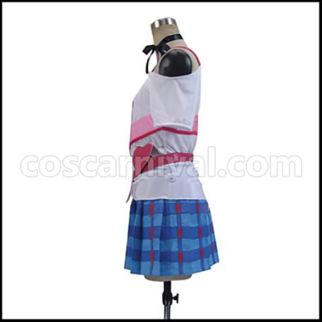 Love Live! Season 2 Insert Song Episode 13 Insert Song Happy maker Honoka Kosaka Cheerleader Cosplay Costume coscarnival - Back View