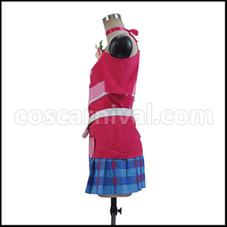 Love Live! Season 2 Insert Song Episode 13 Insert Song Happy maker Nico Yazawa Cheerleader Cosplay Costume coscarnival - Back View