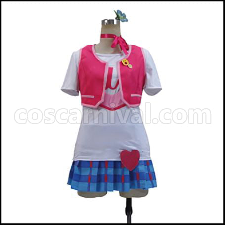 Love Live! Season 2 Insert Song Episode 13 Insert Song Happy maker Umi Sonoda Cheerleader Cosplay Costume coscarnival - Front View
