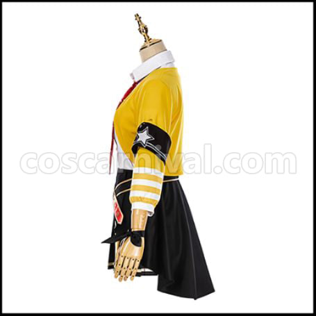 Hatsune Miku: Colorful Stage! Saki Tenma Cosplay Costume coscarnival - Back View