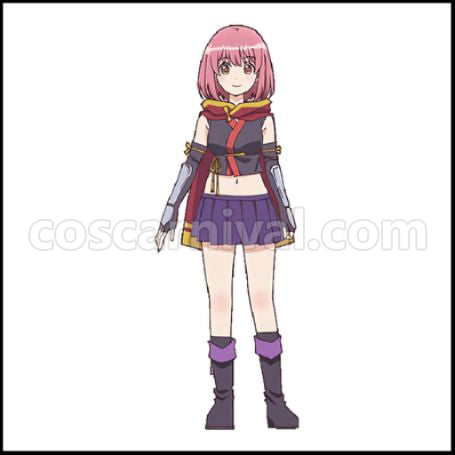 RELEASE THE SPYCE Momo Minamoto Cosplay Costume coscarnival - Front View