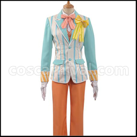 Uta no Prince-sama Shining Live Sweet Cafe Aijima Cecil Cosplay Costume coscarnival - Front View