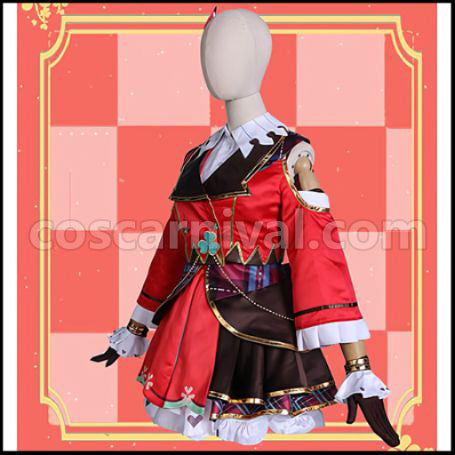 Hatsune Miku: Colorful Stage! Haruka Kiritani Cosplay Costume coscarnival - Back View