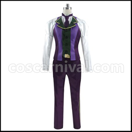 Fate/Grand Order Male Protagonist Atlas Institute Uniform Cosplay Costume coscarnival - Front View