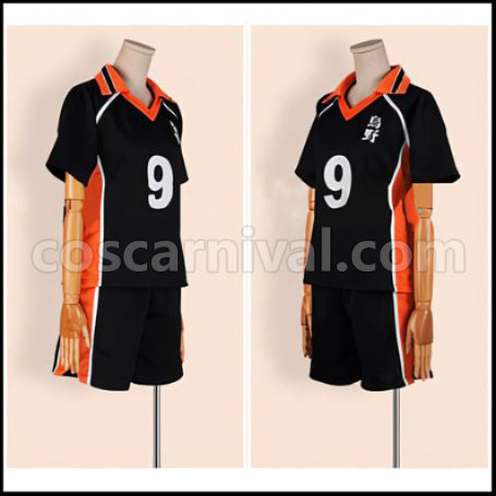 Haikyuu!! Karasuno High School Uniform Cosplay Costume coscarnival - Back View