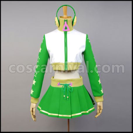 VOCALOID Vocaloid -Project DIVA- 2nd Hatsune Miku Cosplay Costume coscarnival - Front View