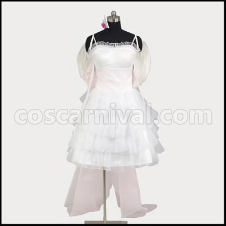 VOCALOID2 magnet Kagamine Rin with Headphones Cosplay Costume coscarnival - Front View