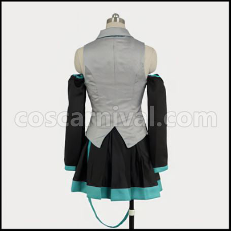 VOCALOID Hatsune Miku Cosplay Costume coscarnival - Back View