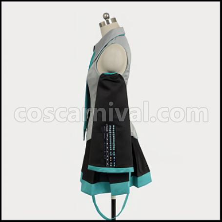 VOCALOID Hatsune Miku Cosplay Costume coscarnival - Side Profile
