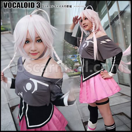 VOCALOID3 IA Cosplay Costume coscarnival - Front View
