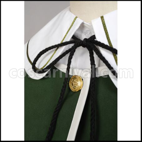 Danganronpa: Trigger Happy Havoc Chihiro Fujisaki Cosplay Costume coscarnival - Side Profile