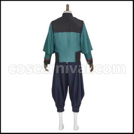 Mobile Suit Gundam: Witch from Mercury Shaddiq Zenelli Cosplay Costume coscarnival - Detail Close-up