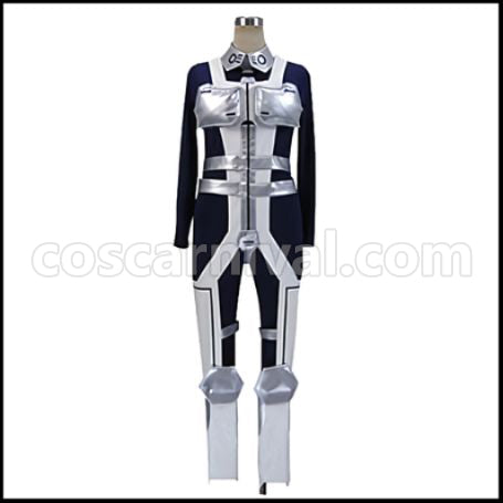 Terra Formars Komachi Shoukichi Battle Outfit Cosplay Costume coscarnival - Front View