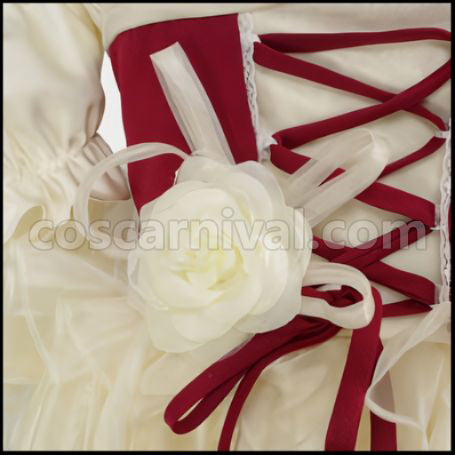 VOCALOID Hatsune Miku Lolita Clothes Cosplay Costume coscarnival - Material Texture