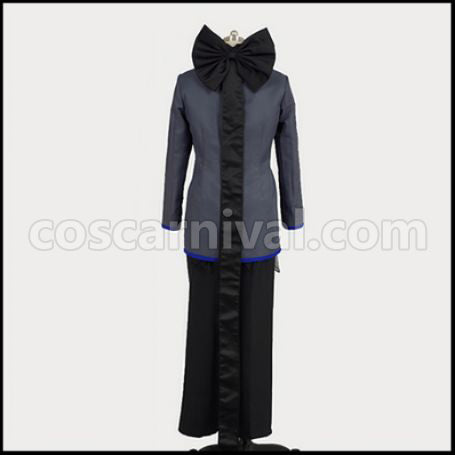 VOCALOID KAITO IMITATION BLACK KAITO Cosplay Costume coscarnival - Back View