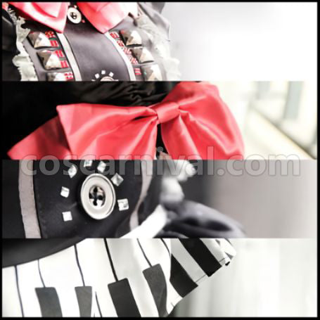 VOCALOID3 MAYU Punk Cosplay Costume coscarnival - Back View