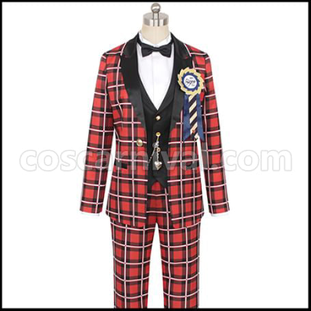 Twisted Wonderland Bridal Ace Cosplay Costume coscarnival - Front View