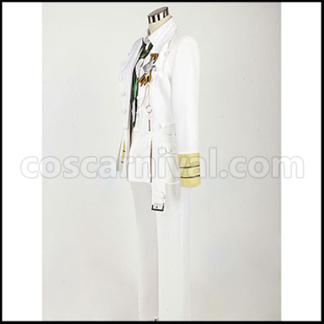 Uta no Prince-sama Maji LOVE 2000% White Badge Natsuki Shinomiya Cosplay Costume coscarnival - Back View