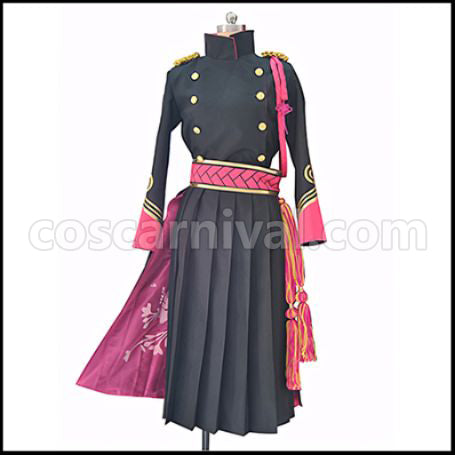 LAGRANGE POINT Love, Dictator-SAMURAI Shy Makishima Cosplay Costume coscarnival - Back View