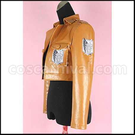 Attack on Titan Scout Regiment Sasha Blouse Cosplay Costume coscarnival - Back View