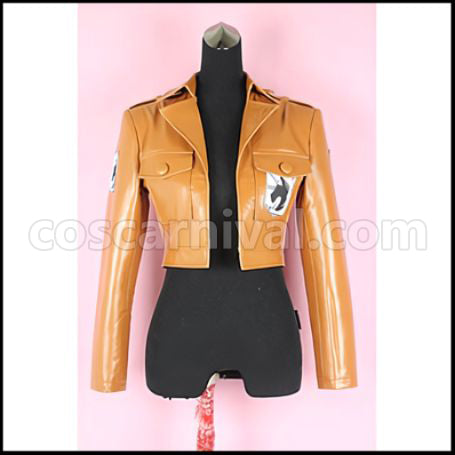 Attack on Titan Military Police Coat Cosplay Costume coscarnival - Front View
