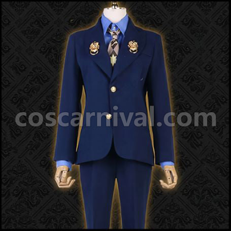 HIGH CARD Leo Constantine Pinochle Cosplay Costume coscarnival - Front View