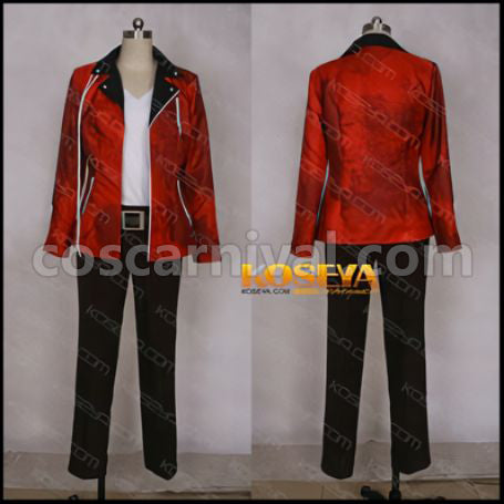 Tokimeki Restaurant Kyoya Date Cosplay Costume coscarnival - Back View