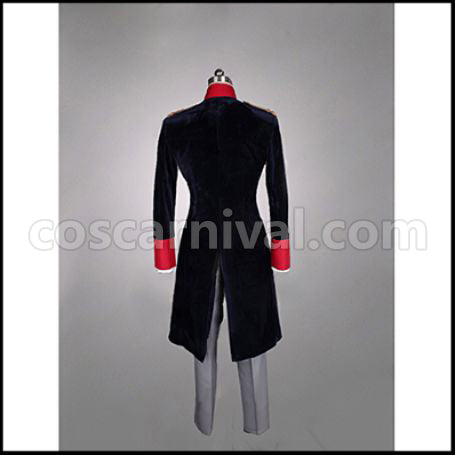 Walkure Romanze: Shojo Kishi Monogatari Takahiro Mizuno Cosplay Costume coscarnival - Back View