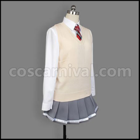 My Mental Choices are Completely Interfering with my School Romantic Comedy Furano Yukihira Cosplay Costume coscarnival - Back View