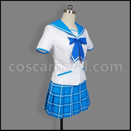 Strike the Blood Himeragi Yukina Cosplay Costume coscarnival - Back View