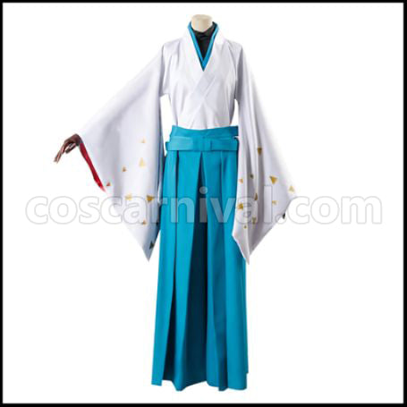 Touken Ranbu Tomoe-gata Naginata Cosplay Costume coscarnival - Front View