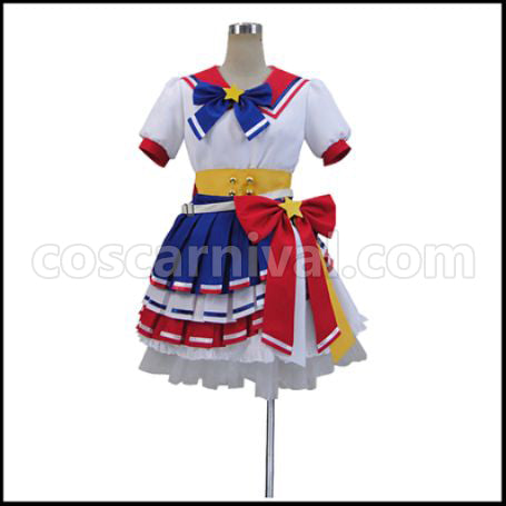 PriPara Dressing Paf¨¦ Leona West Cosplay Costume coscarnival - Front View